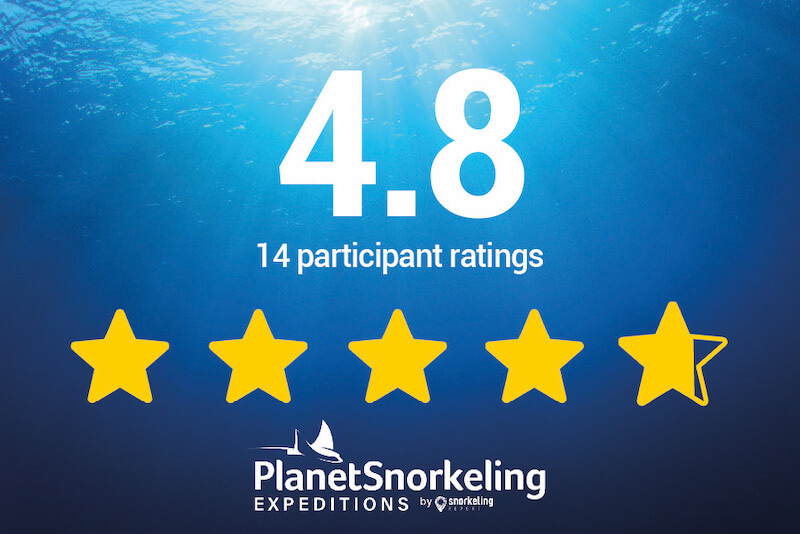 Customer rating Planet Snorkeling